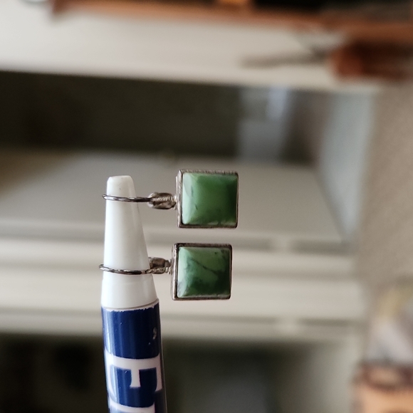 Turquoise earrings - Picture 2 of 6